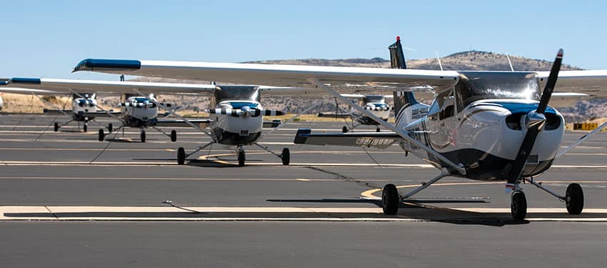 planes on the flight line